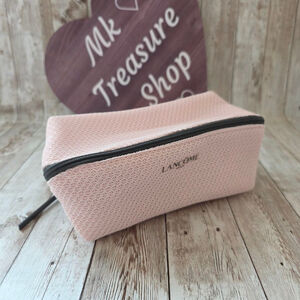 Lancome Cosmetic Bag Pink Travel Case